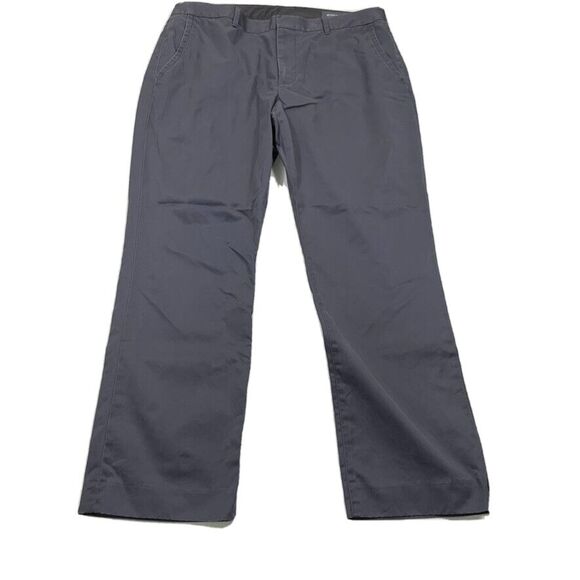 Bonobos Pants Mens 35 x 30 Friday Gray Straight Leg Workwear Casual Friday - Picture 1 of 10